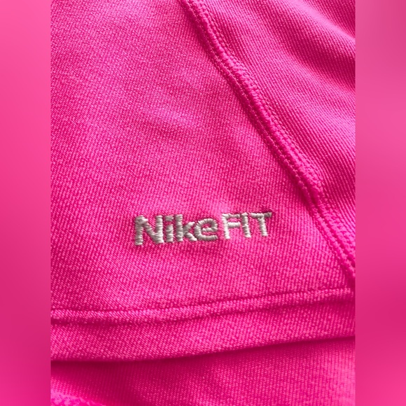 Nike Hot Pink Fit Dry Tank Top with Built-In Bra - Picture 4 of 4